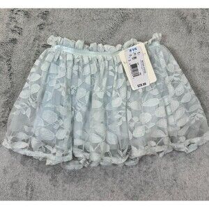 Kardashian Kids Baby Girls Blue Lace Tulle Skirt 12M NWT Toys R Us